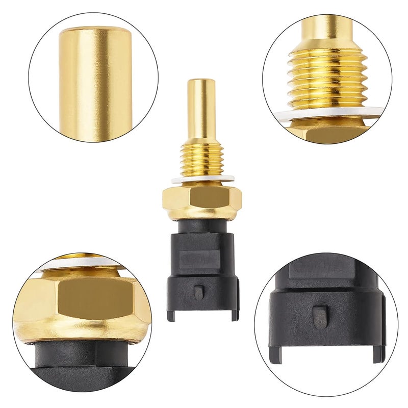 AHL Water Temperature Sensor 278002895 278001016 Temp Switch for Can-am Maverick X3 1000R Turbo 2017-2018;X3 900 HO 2018;X3 Max 2018;Trail 1000 2018;Trail 800R 2018 - Image 4